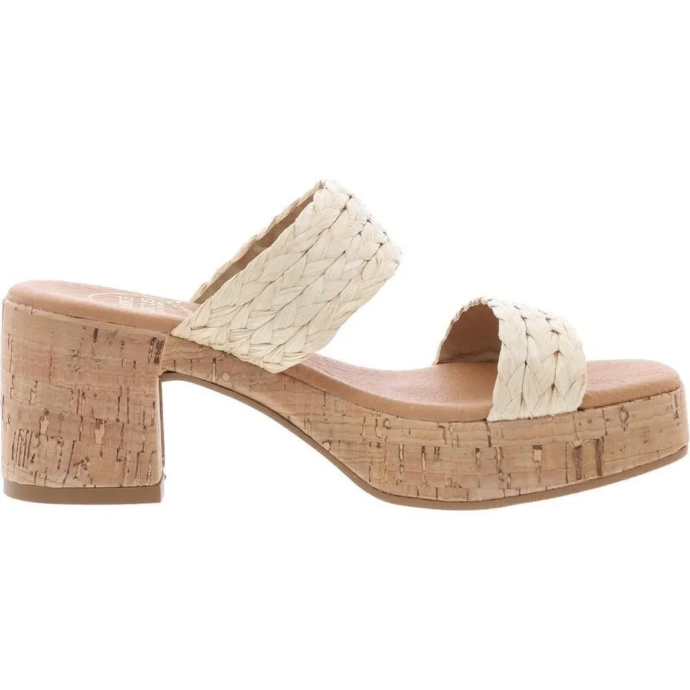 Andre Assous Women's Cairo Heeled Sandal Beige 8